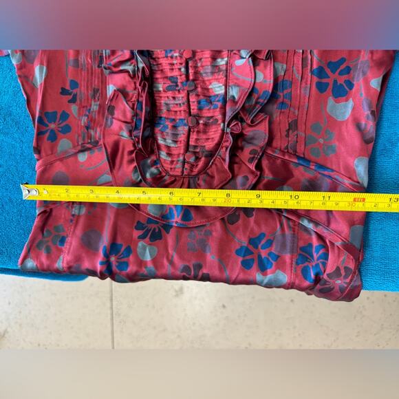 Vintage Marc by Marc Jacobs Silk Floral Dress - Size 2 - Picture 12 of 16